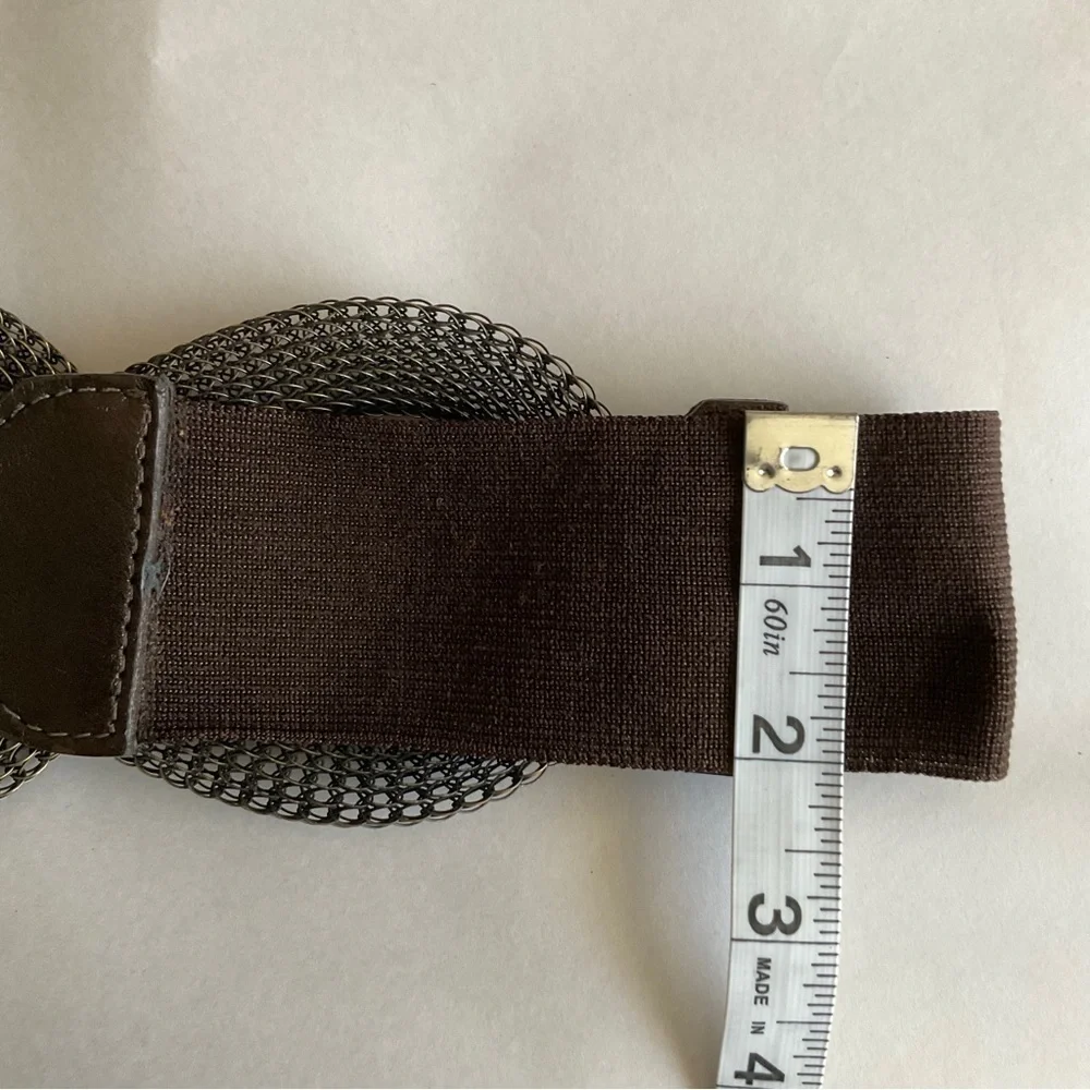 Bronze Metallic Wire  Belt